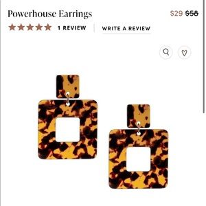 NWT Uncommon James Powerhouse Earrings